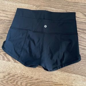 Lululemon High-Waisted Spandex Shorts